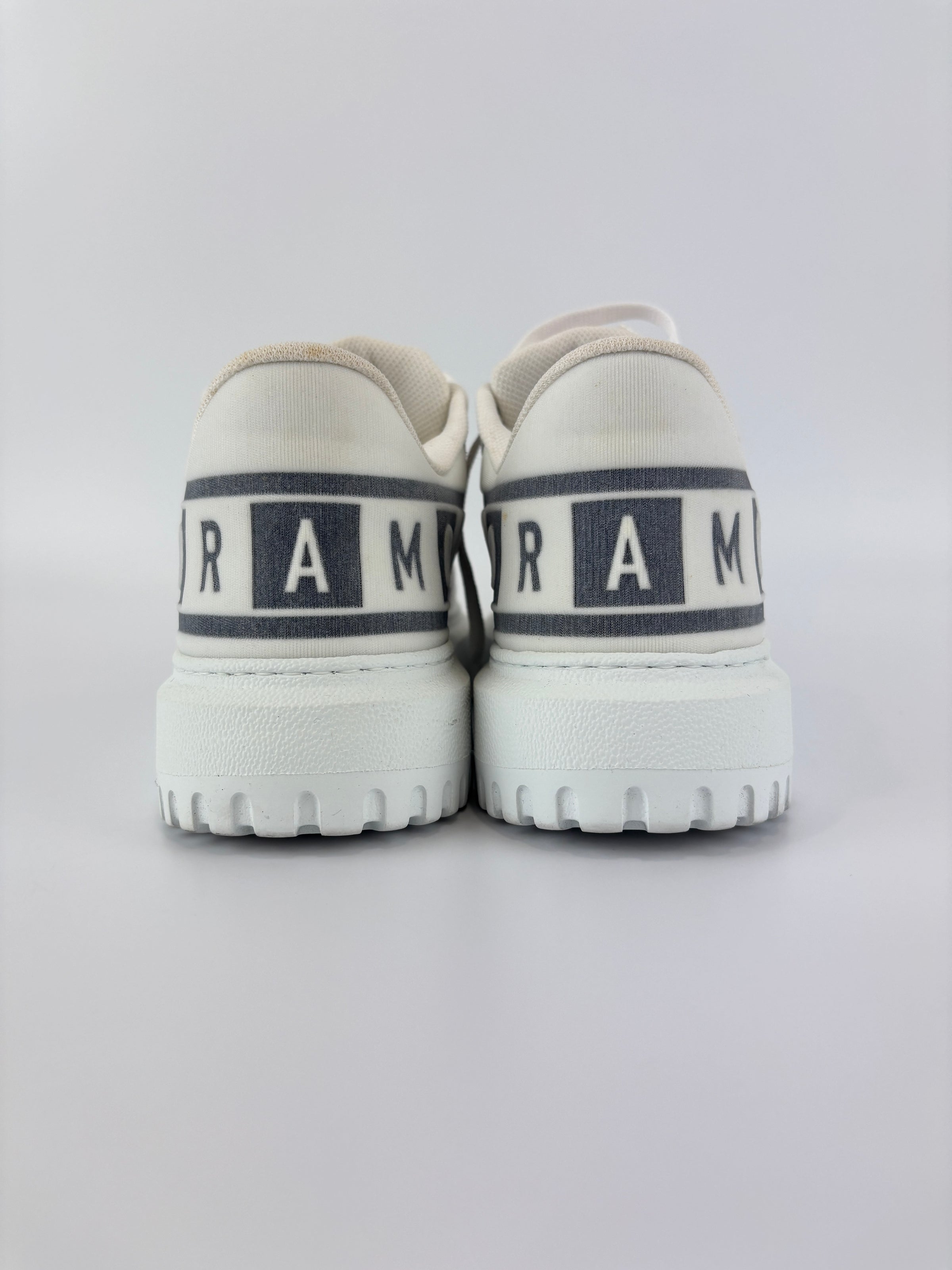 Dioramour Dior Addict Sneakers in Calfskin and Technical Fabric Size 38