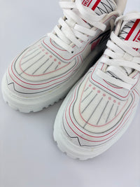Dioramour Dior Addict Sneakers in Calfskin and Technical Fabric Size 38