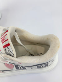 Dioramour Dior Addict Sneakers in Calfskin and Technical Fabric Size 38