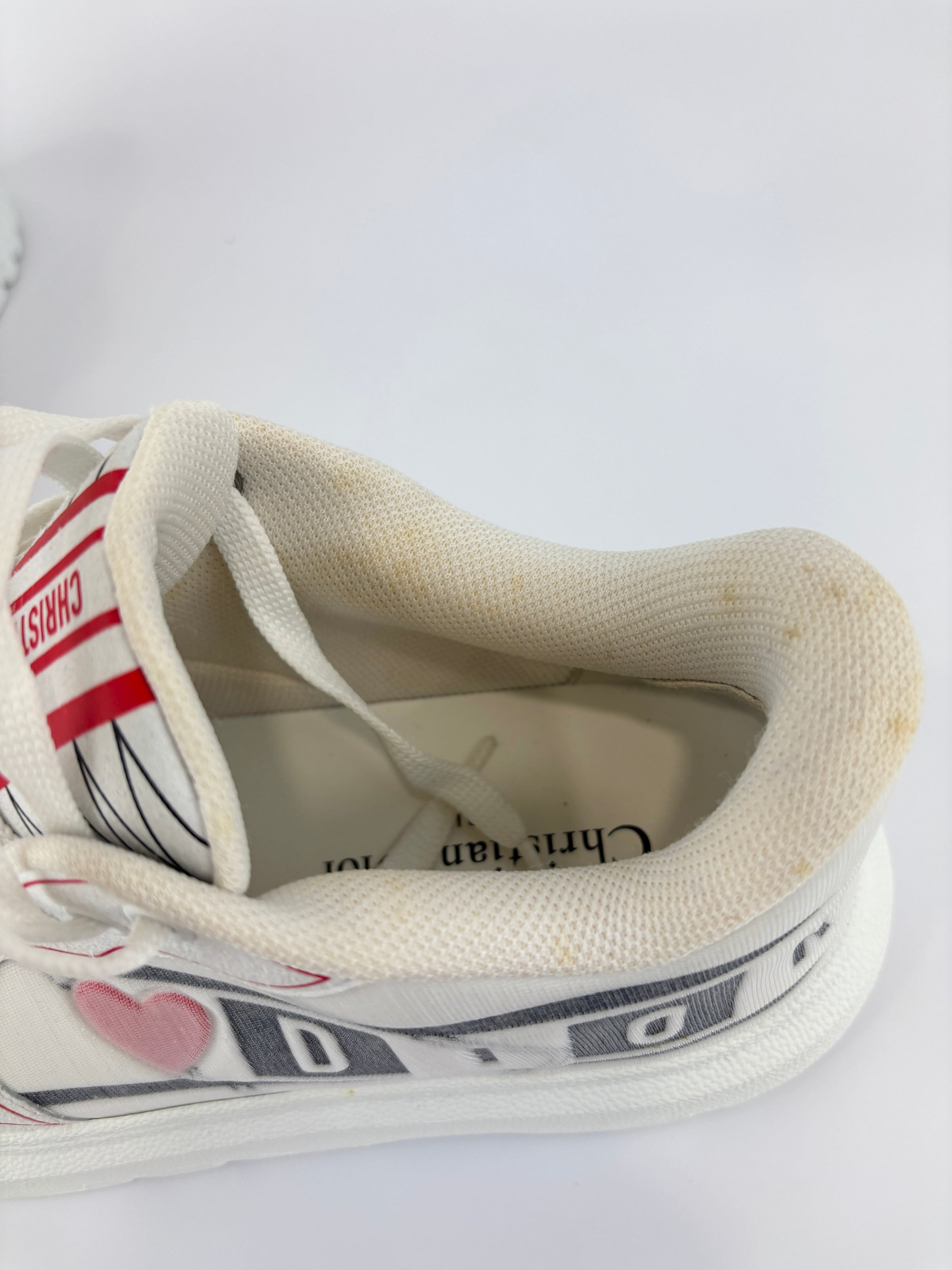 Dioramour Dior Addict Sneakers in Calfskin and Technical Fabric Size 38