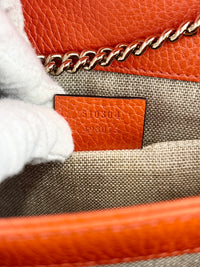 Small Dollar Calfskin Interlocking G Crossbody Bag