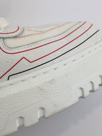 Dioramour Dior Addict Sneakers in Calfskin and Technical Fabric Size 38