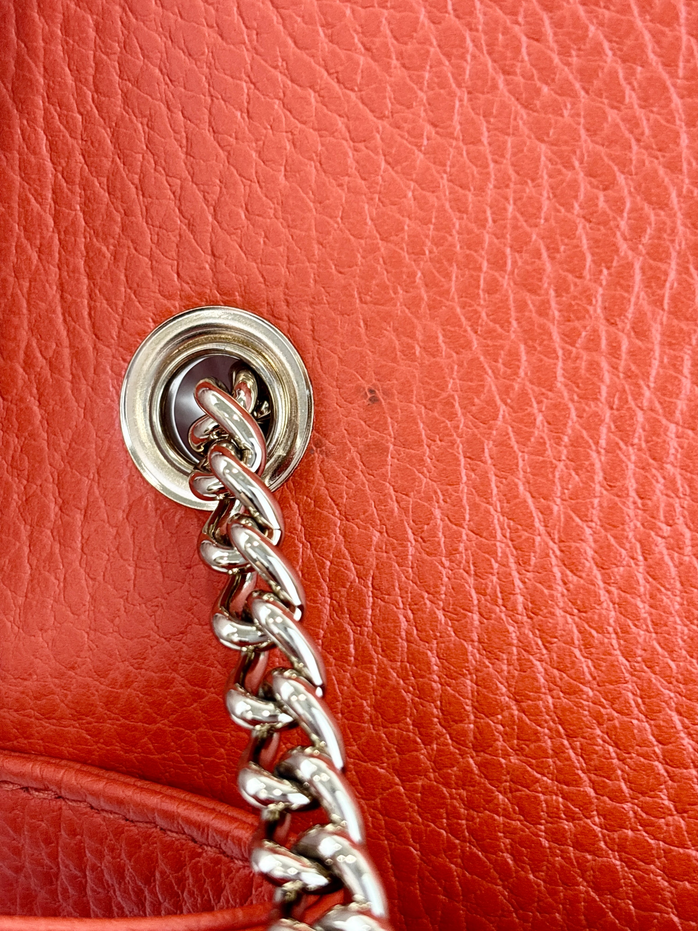 Small Dollar Calfskin Interlocking G Crossbody Bag