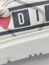 Dioramour Dior Addict Sneakers in Calfskin and Technical Fabric Size 38