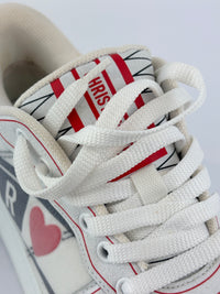 Dioramour Dior Addict Sneakers in Calfskin and Technical Fabric Size 38