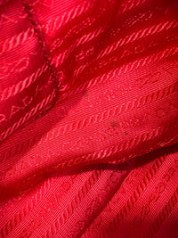 Tessuto Gaufre Nylon Tote in Red