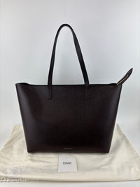 Small Zip Tote Bag in Mocha