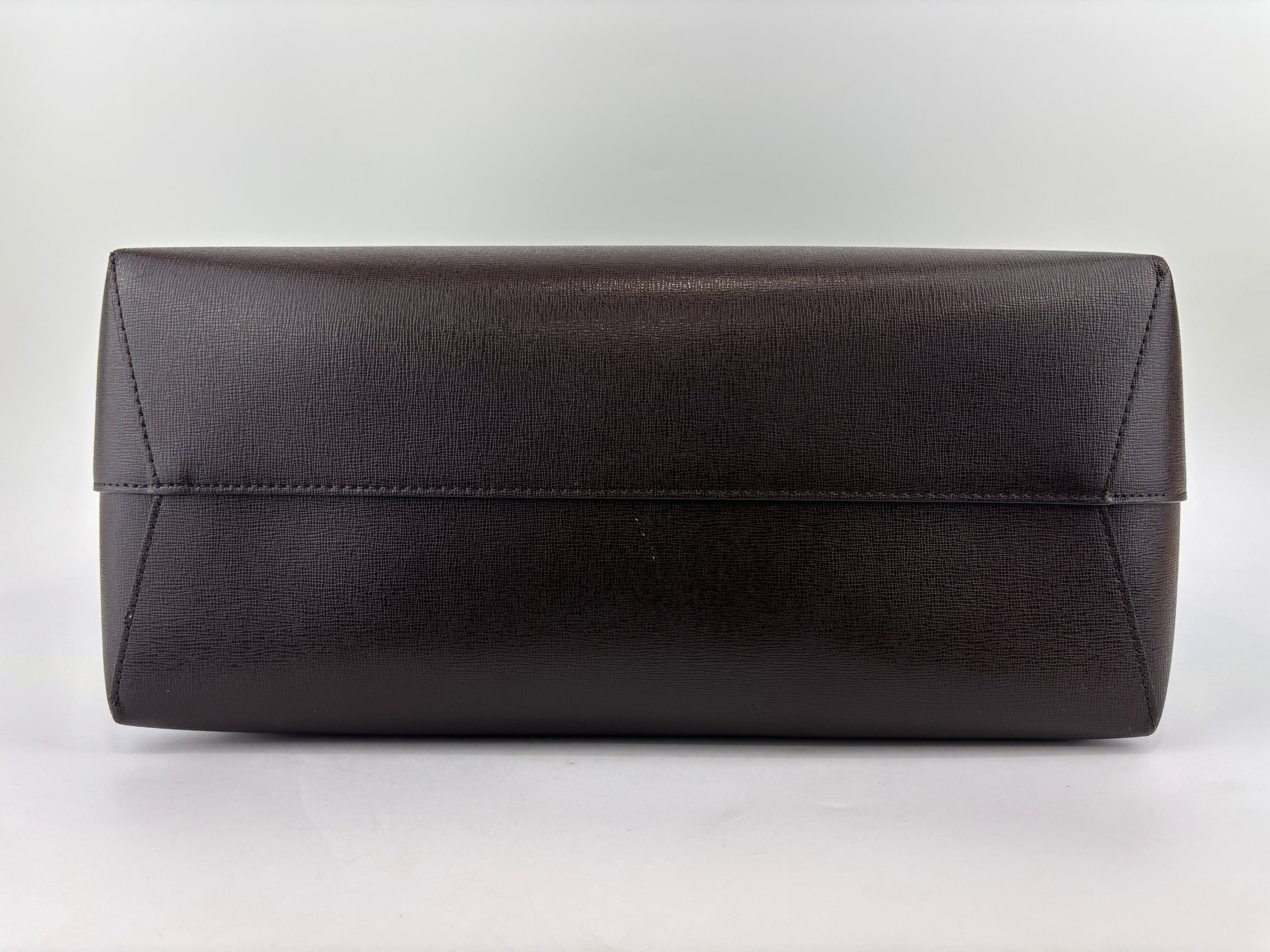 Small Zip Tote Bag in Mocha