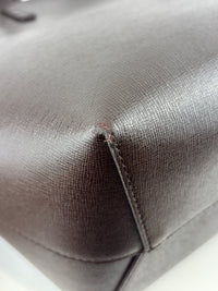 Small Zip Tote Bag in Mocha
