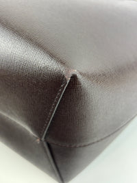 Small Zip Tote Bag in Mocha