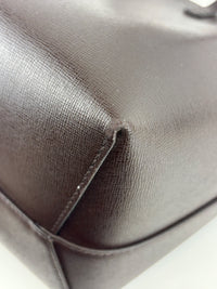Small Zip Tote Bag in Mocha
