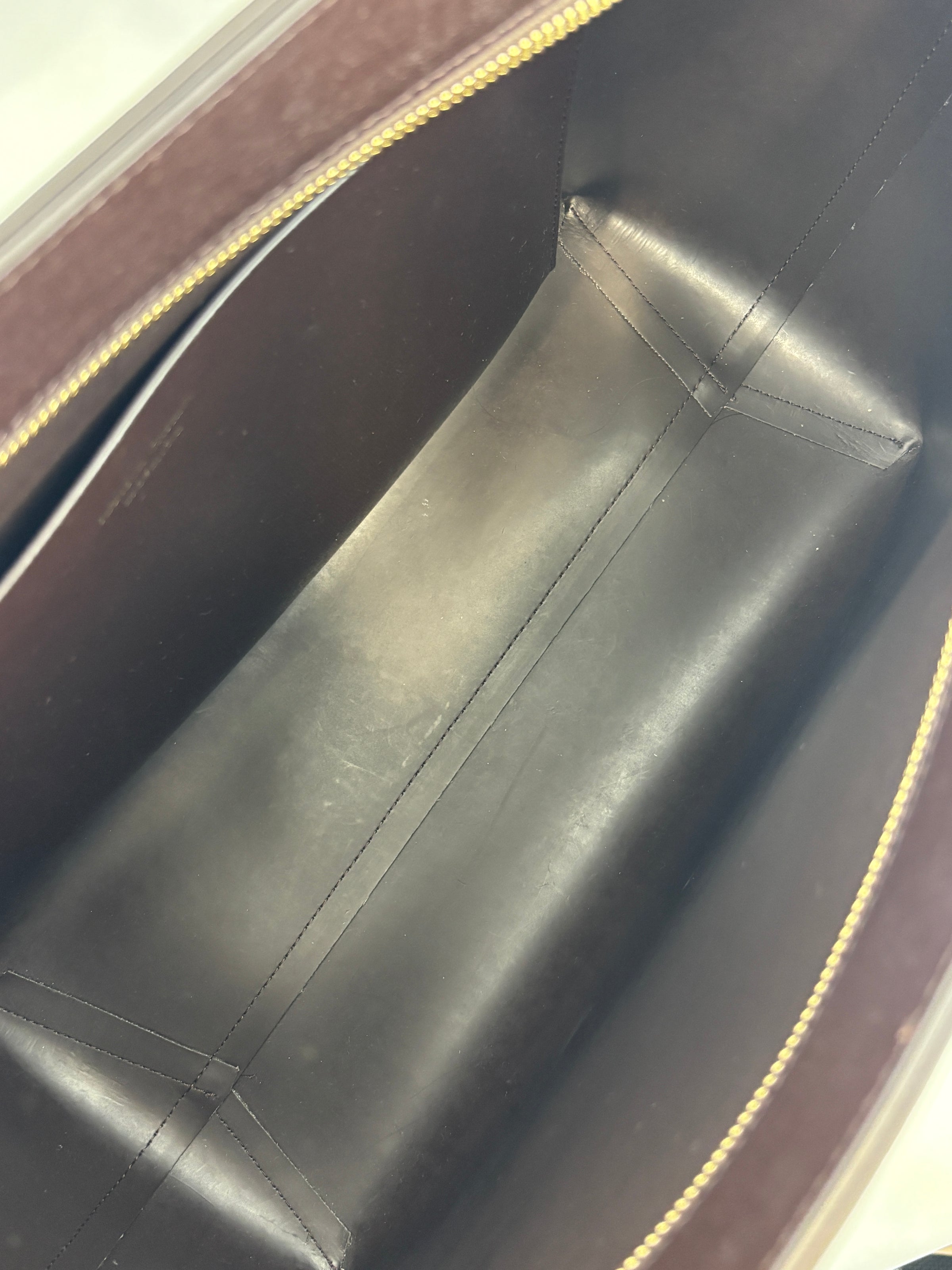 Small Zip Tote Bag in Mocha