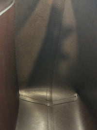 Small Zip Tote Bag in Mocha