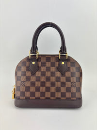 Louis Vuitton Alma BB Damier Ebene Bag
