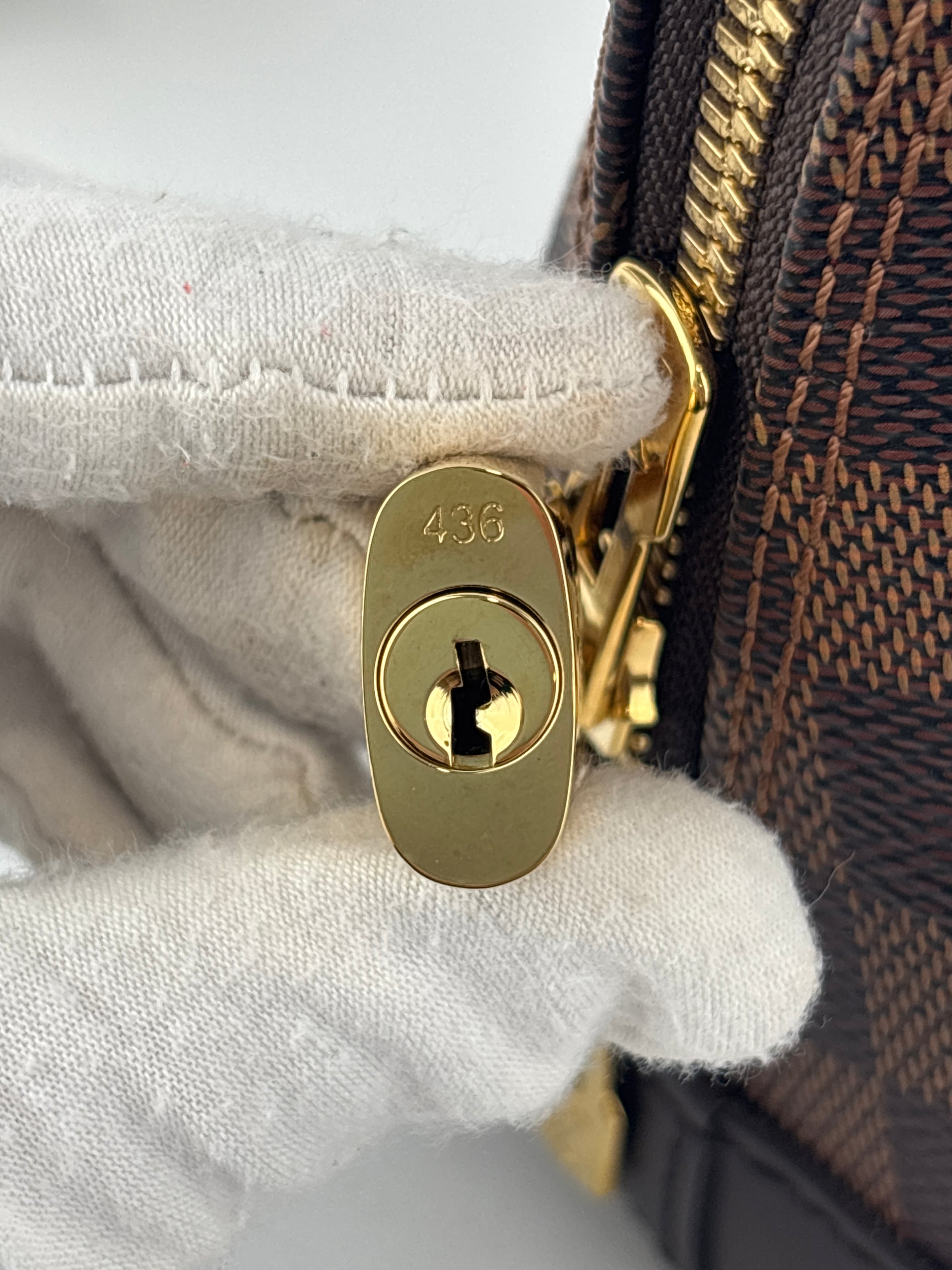 Louis Vuitton Alma BB Damier Ebene Bag