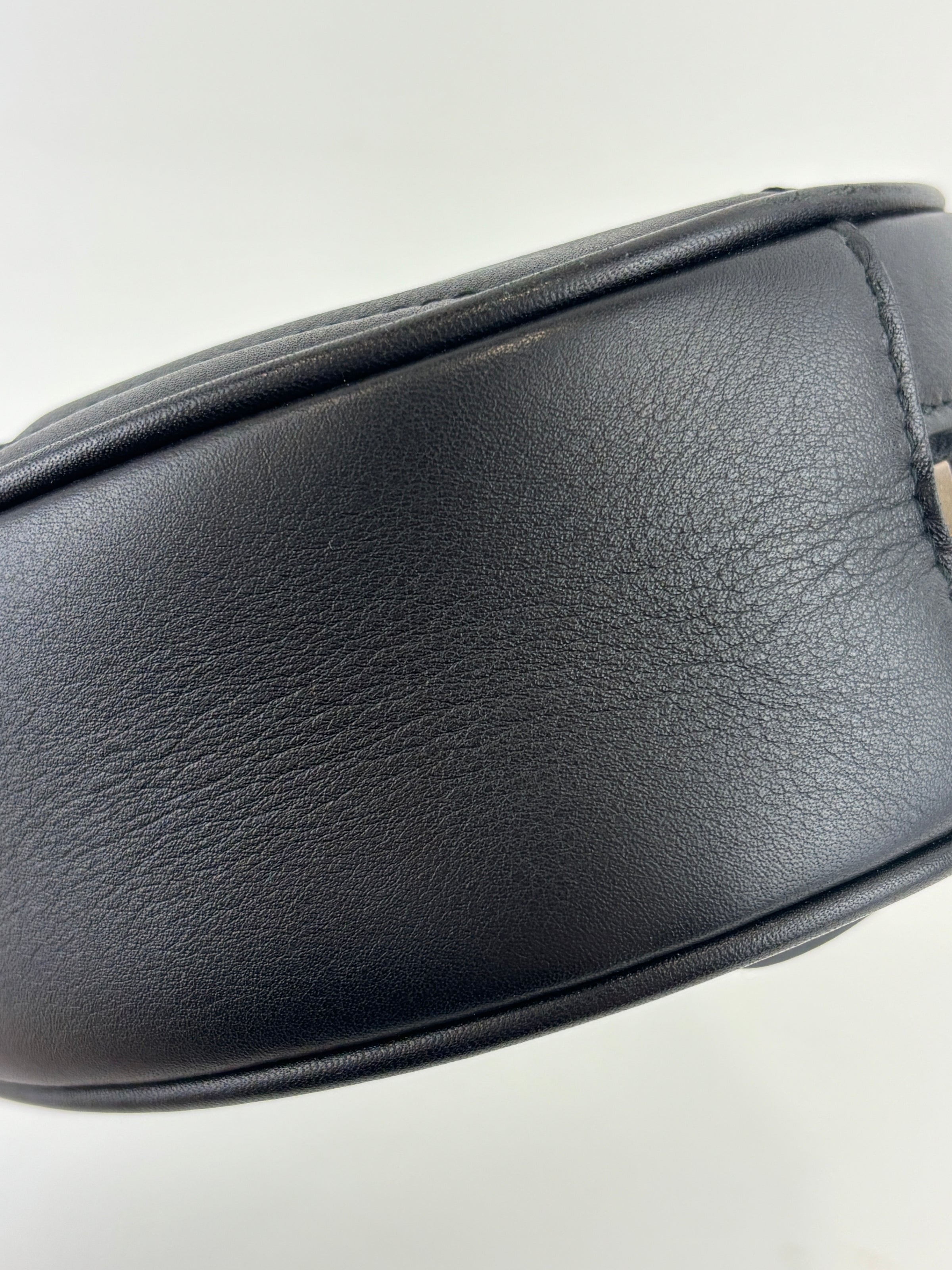 Black GG Marmont Matelasse Leather Large Belt Bag Size 75cm / 30”