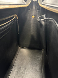 Micro Luggage Smooth Calfskin Tricolor Black / Caramel / Khaki
