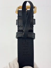 Black GG Marmont Matelasse Leather Large Belt Bag Size 75cm / 30”
