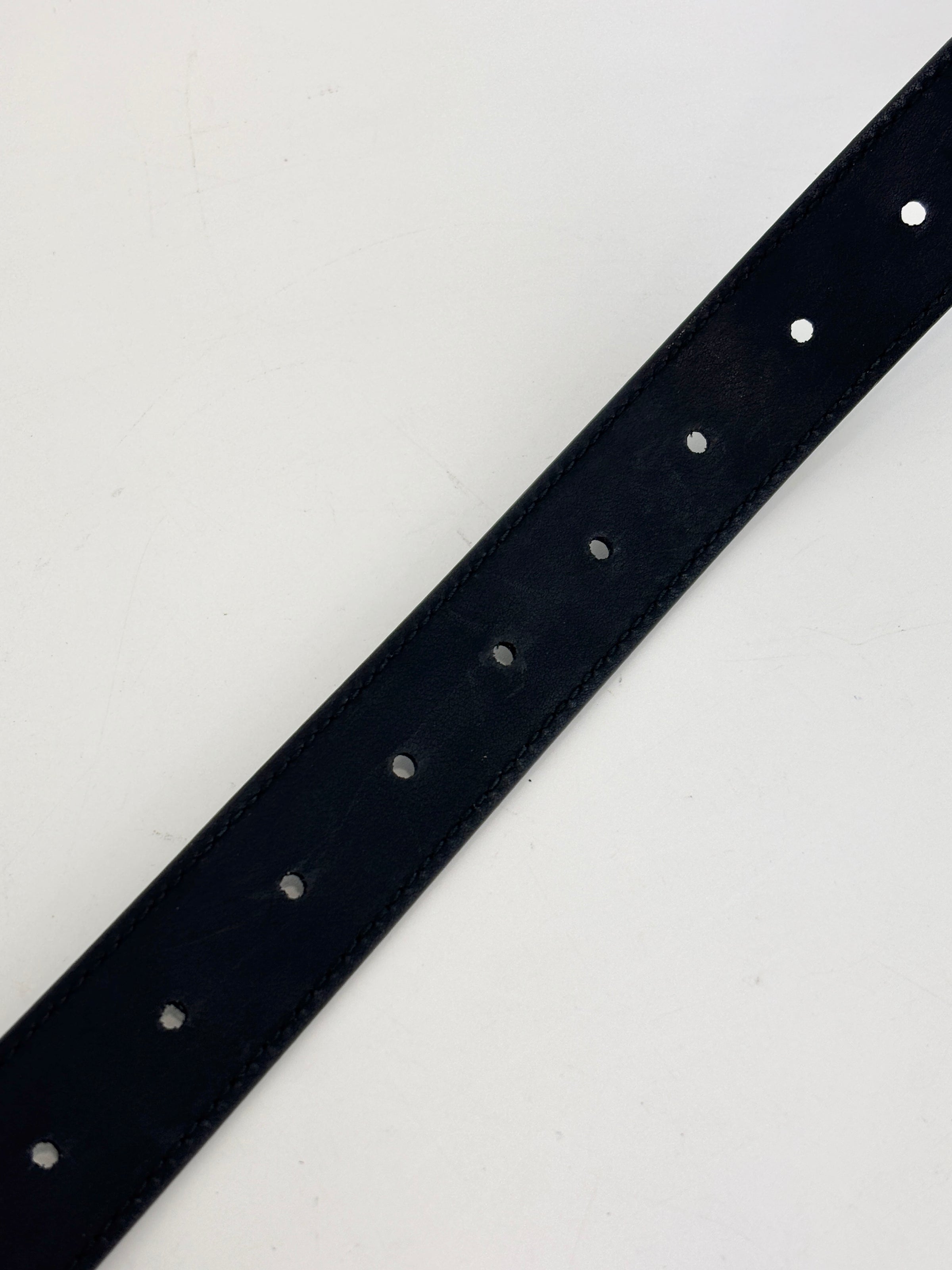 Black GG Marmont Matelasse Leather Large Belt Bag Size 75cm / 30”