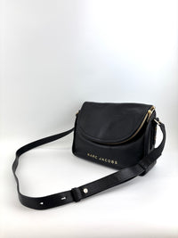 The Groove Black Leather Bag