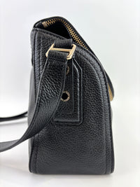 The Groove Black Leather Bag