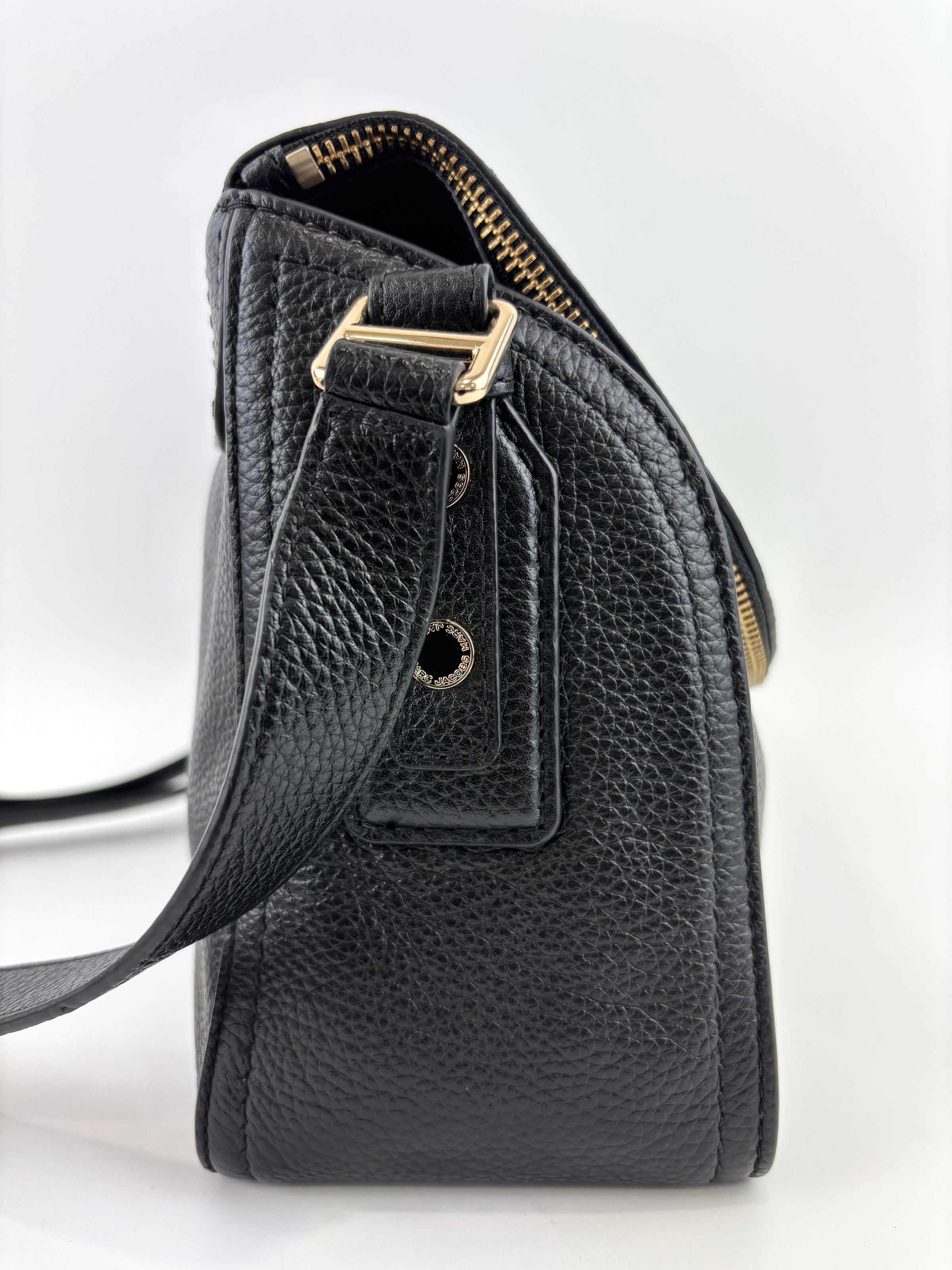 The Groove Black Leather Bag