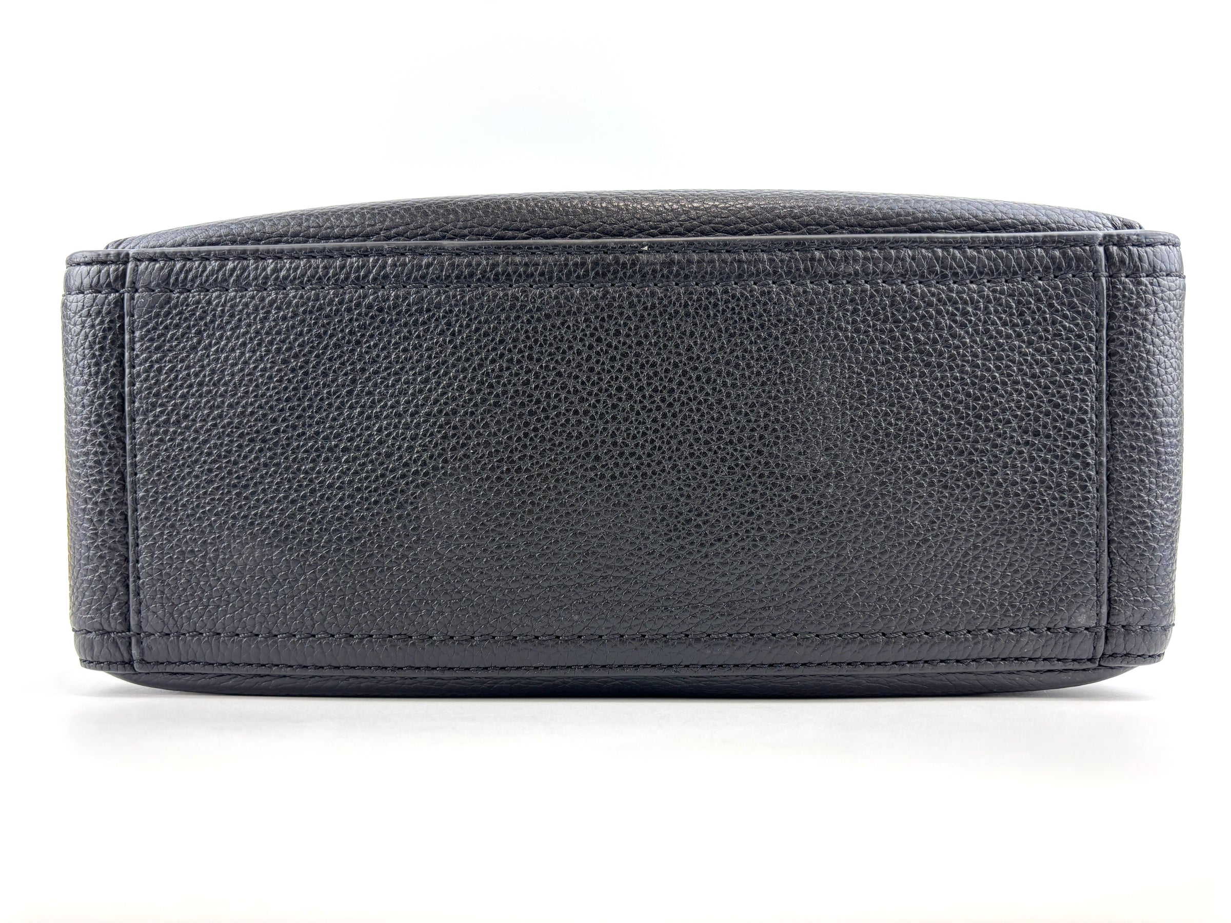 The Groove Black Leather Bag