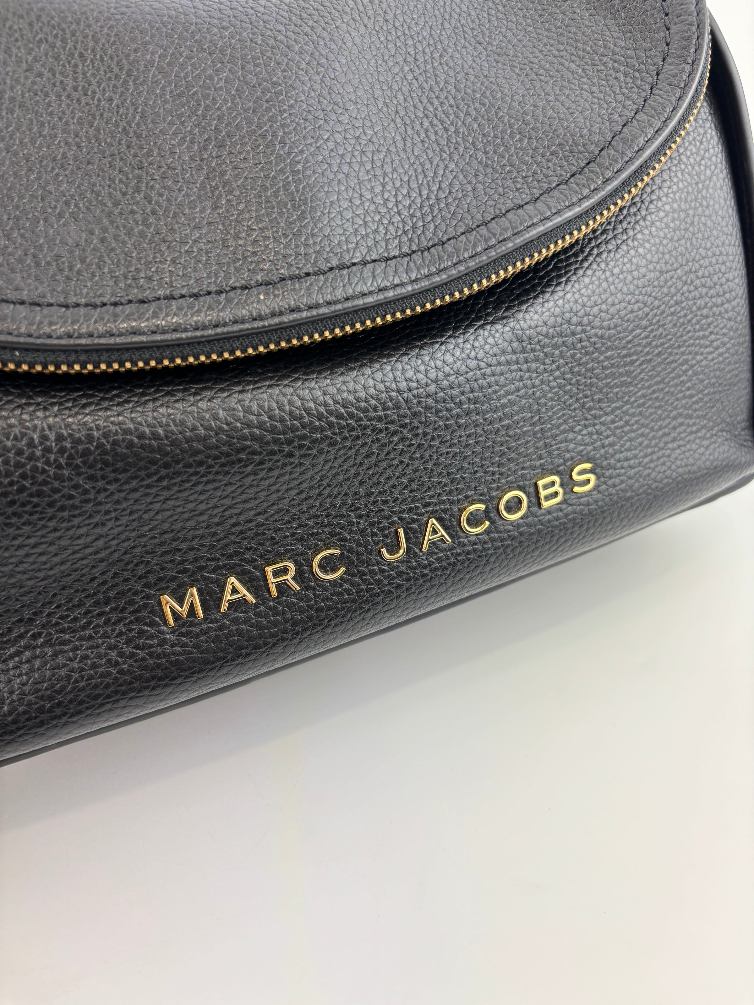 The Groove Black Leather Bag