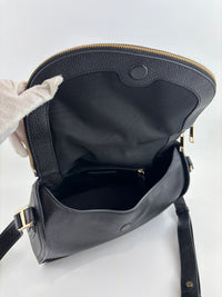 The Groove Black Leather Bag