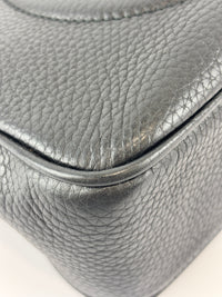 Soho Disco Crossbody Bag Black Pebbled Leather