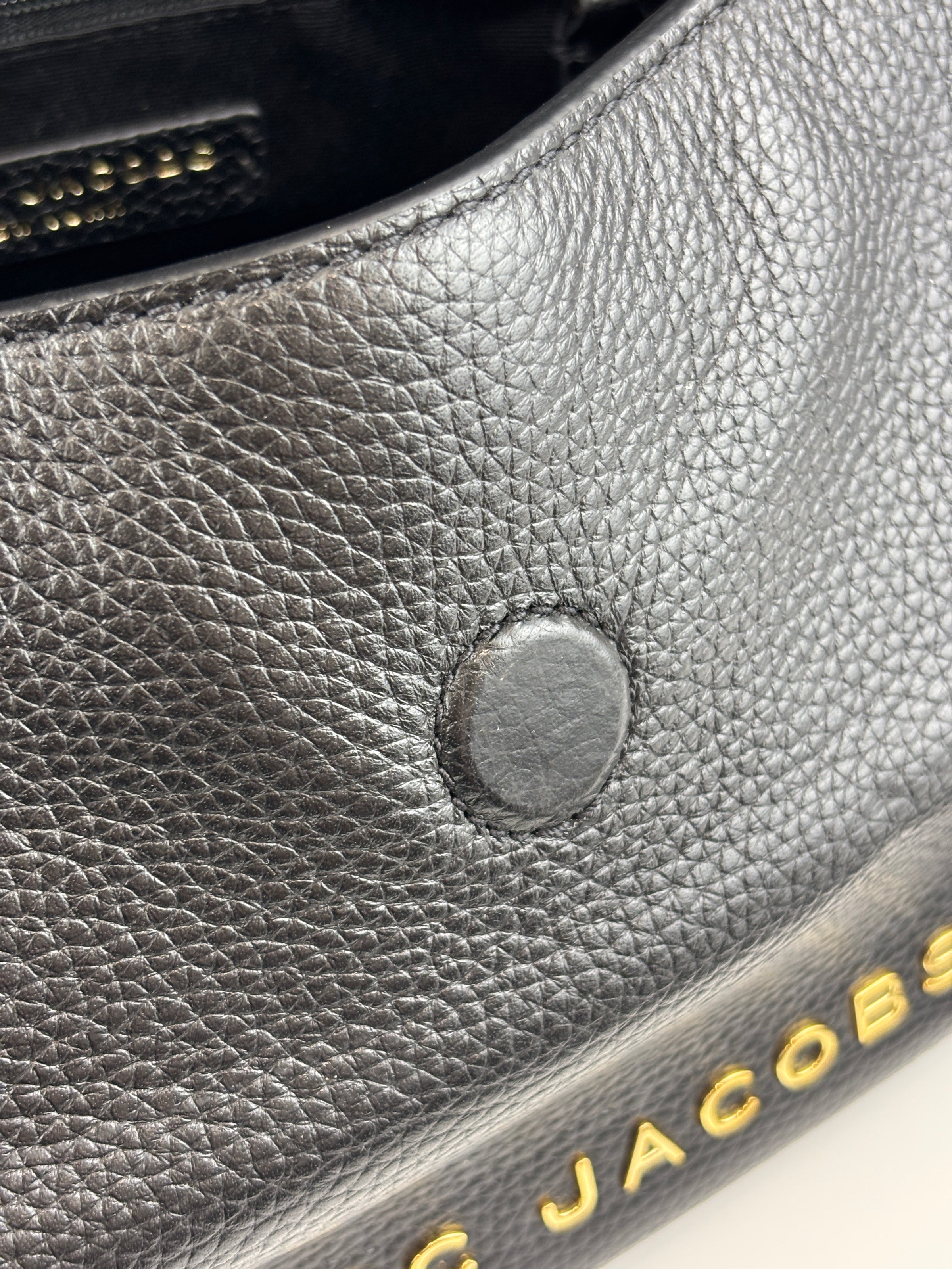 The Groove Black Leather Bag