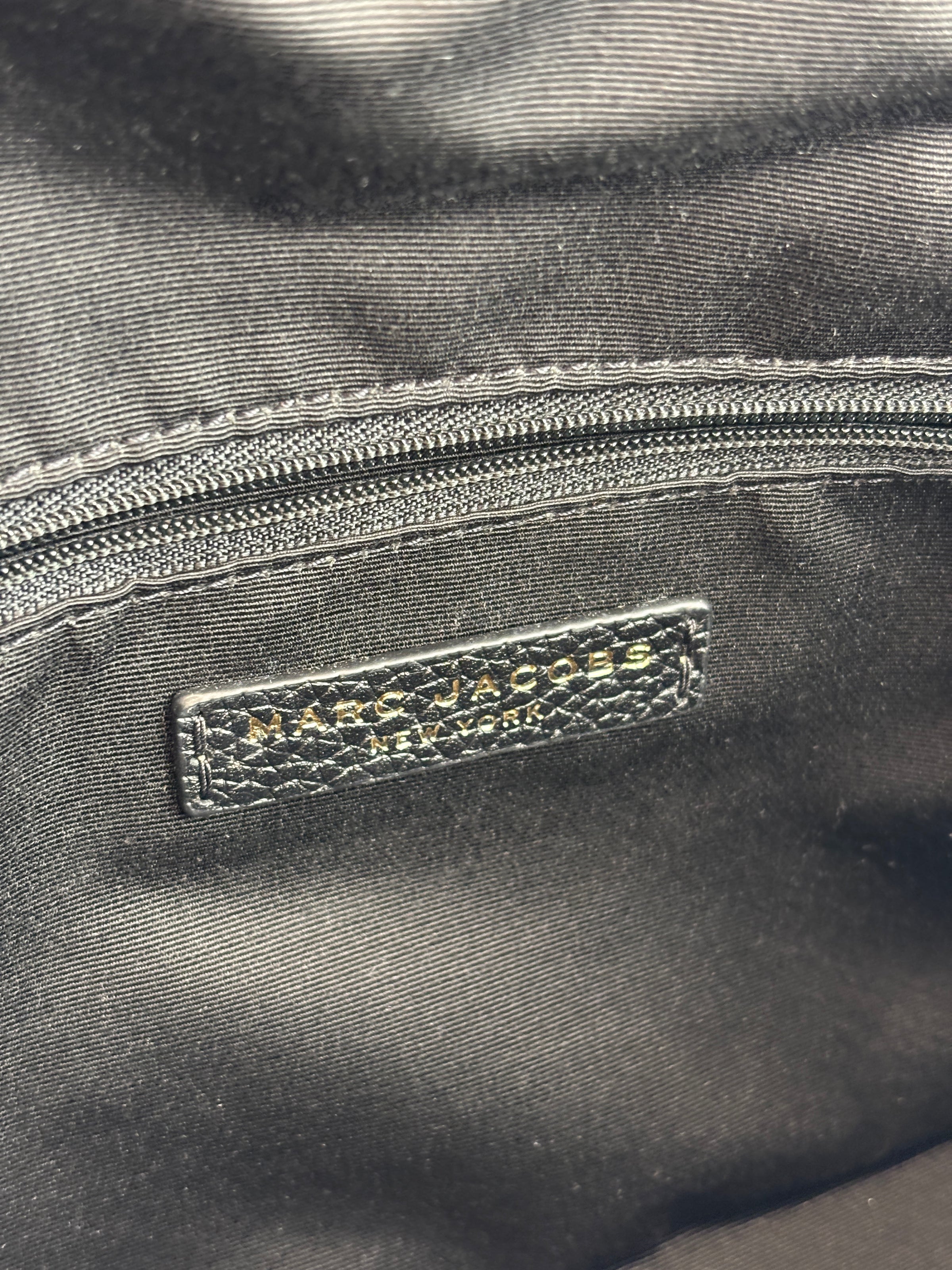 The Groove Black Leather Bag