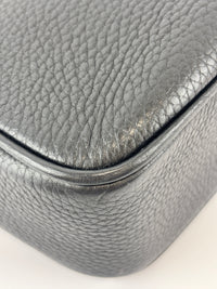 Soho Disco Crossbody Bag Black Pebbled Leather