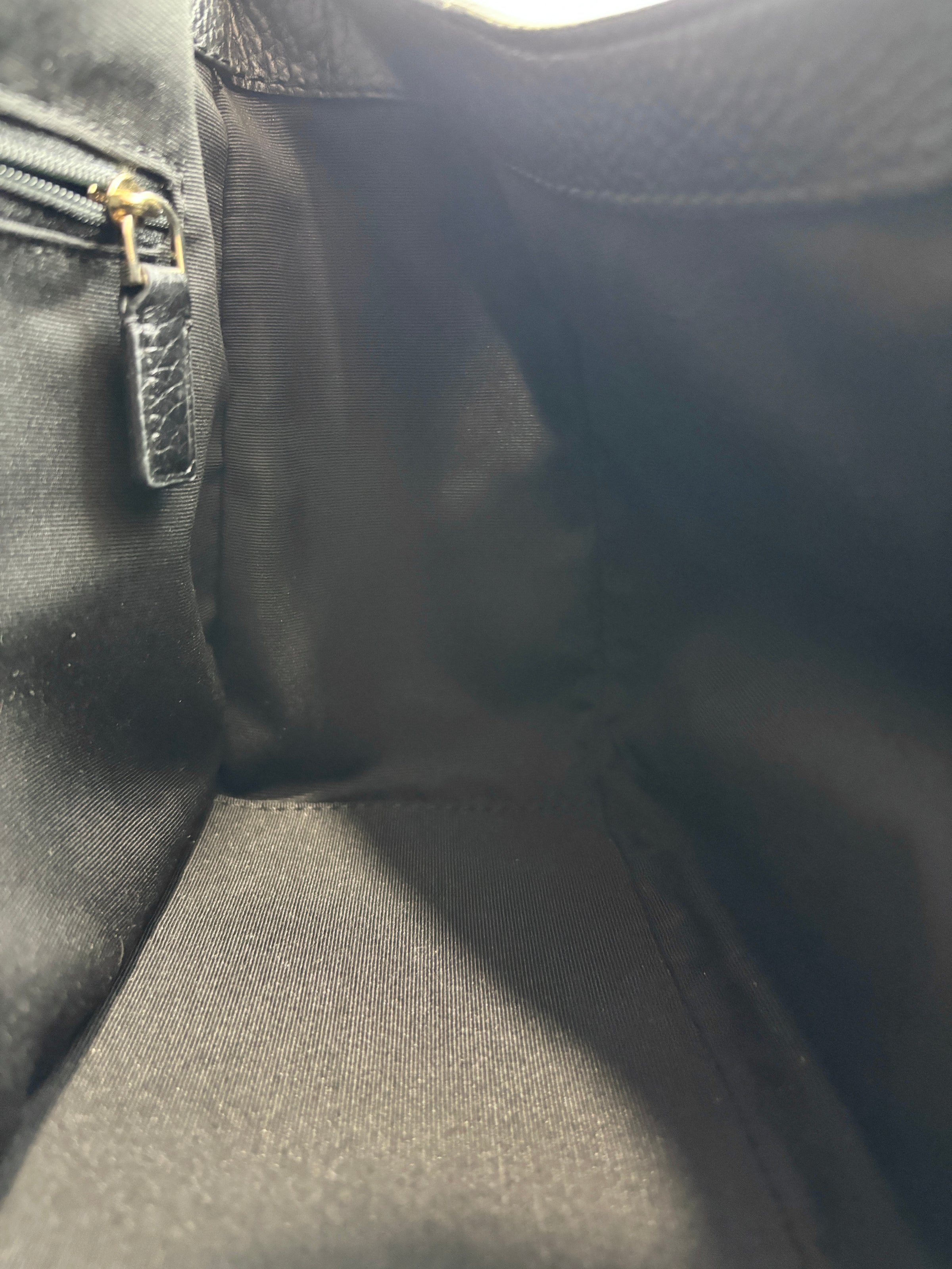 The Groove Black Leather Bag