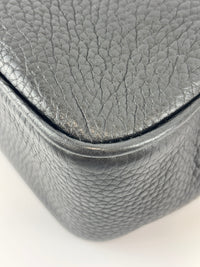 Soho Disco Crossbody Bag Black Pebbled Leather