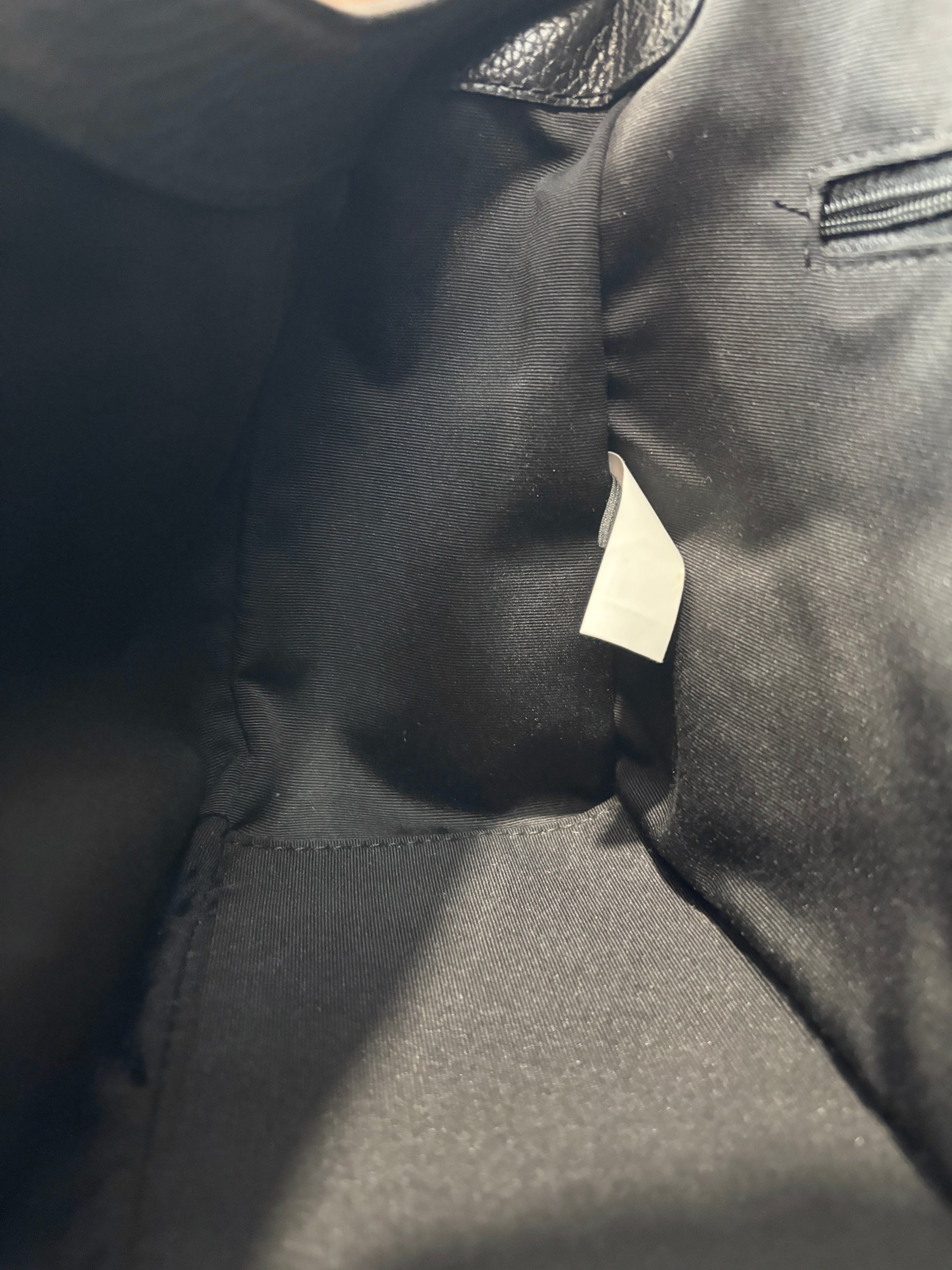 The Groove Black Leather Bag