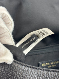 The Groove Black Leather Bag