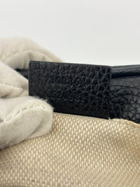 Soho Disco Crossbody Bag Black Pebbled Leather