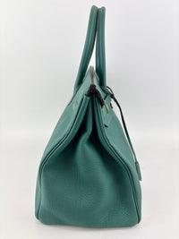 Birkin 35 Malachite Green Togo GHW