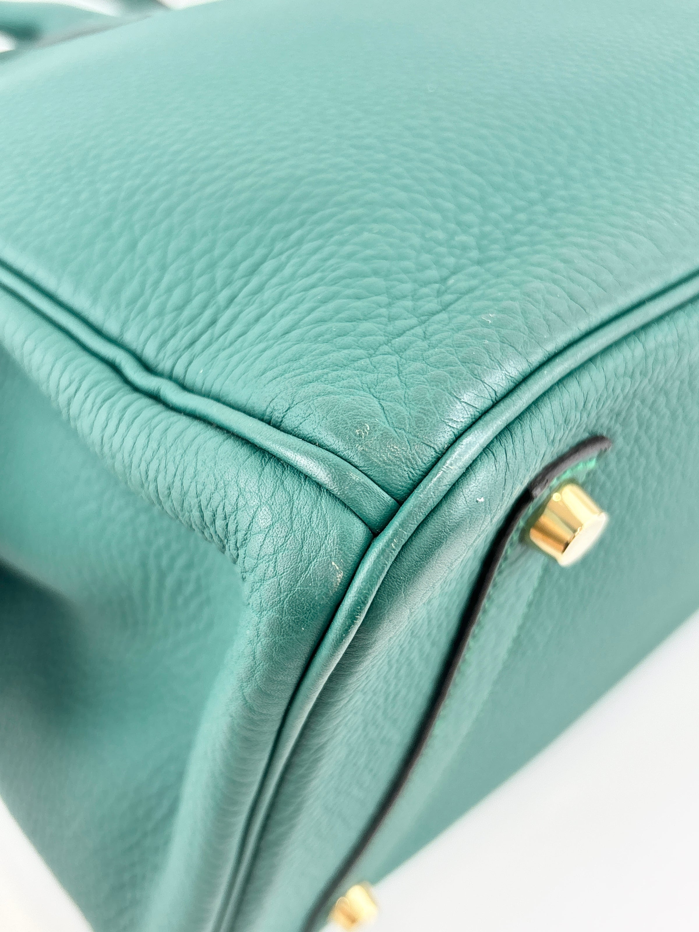 Birkin 35 Malachite Green Togo GHW