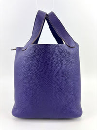 Picotin 18 Iris Clemence Leather PHW