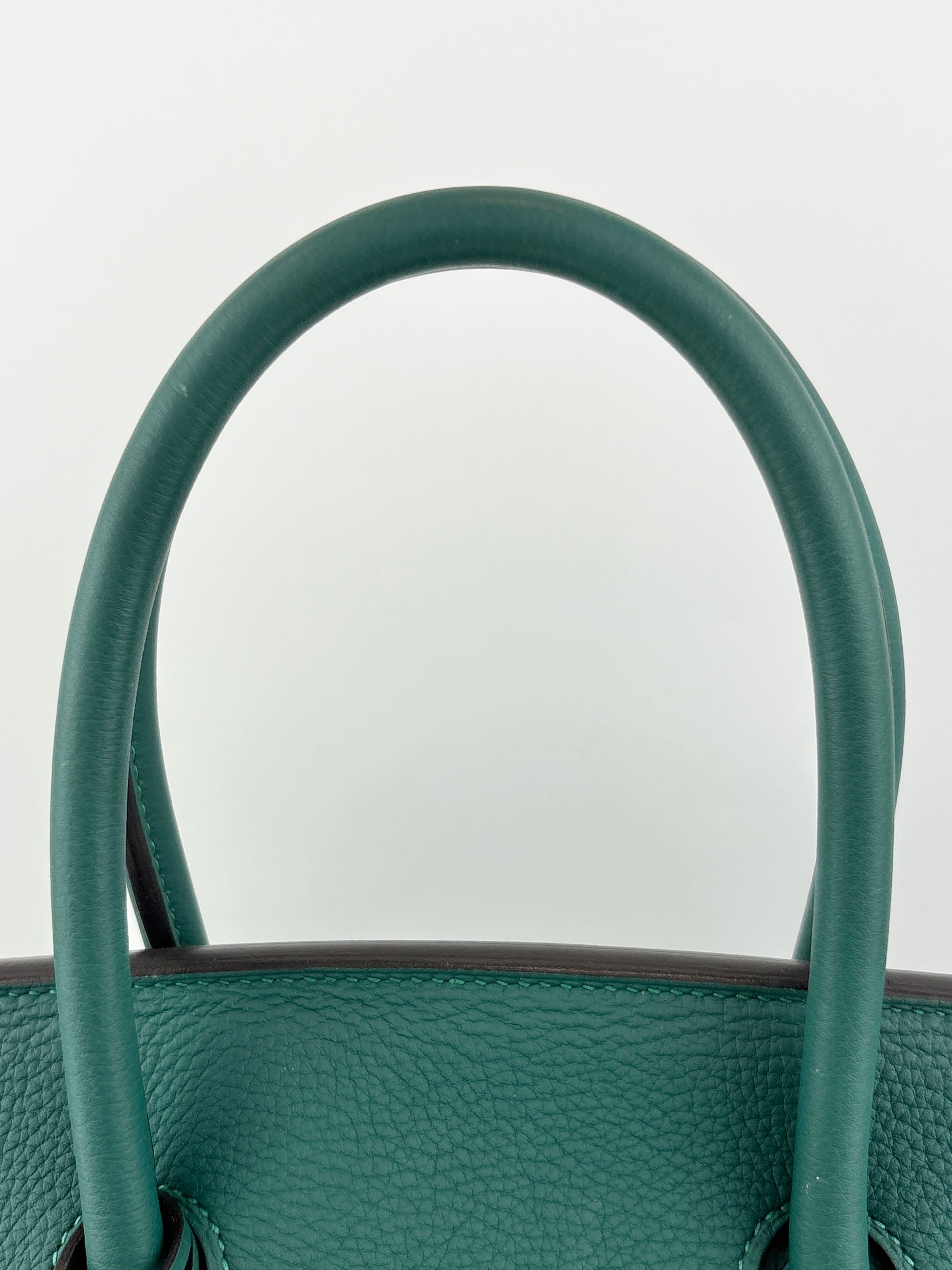 Birkin 35 Malachite Green Togo GHW