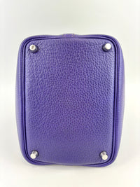 Picotin 18 Iris Clemence Leather PHW