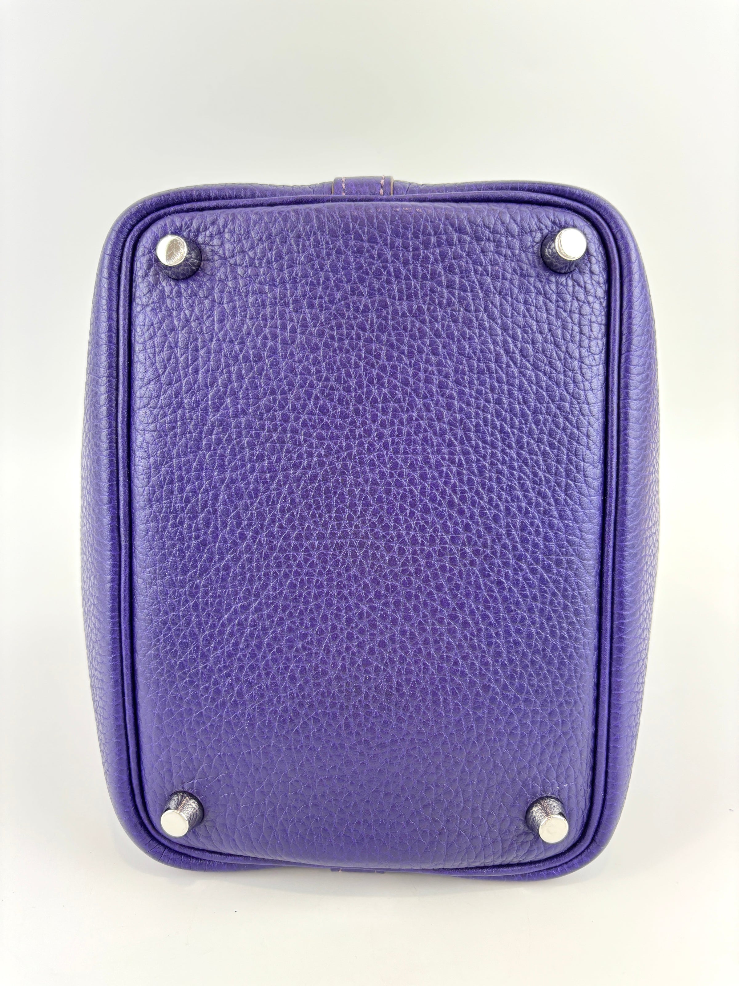 Picotin 18 Iris Clemence Leather PHW