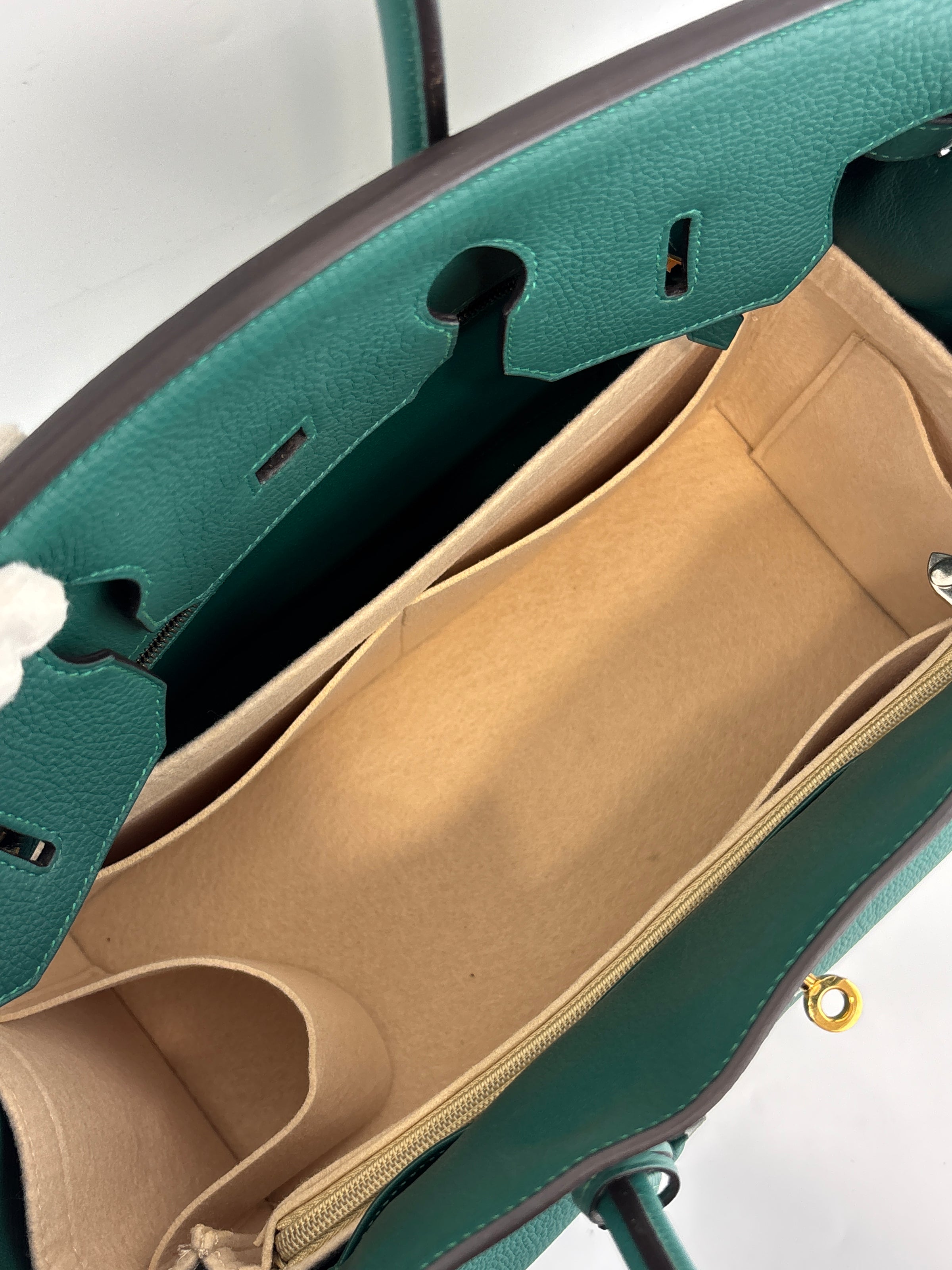 Birkin 35 Malachite Green Togo GHW
