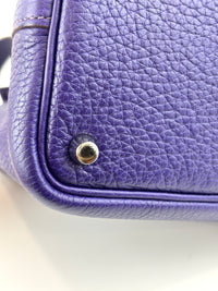 Picotin 18 Iris Clemence Leather PHW