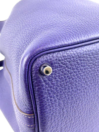 Picotin 18 Iris Clemence Leather PHW