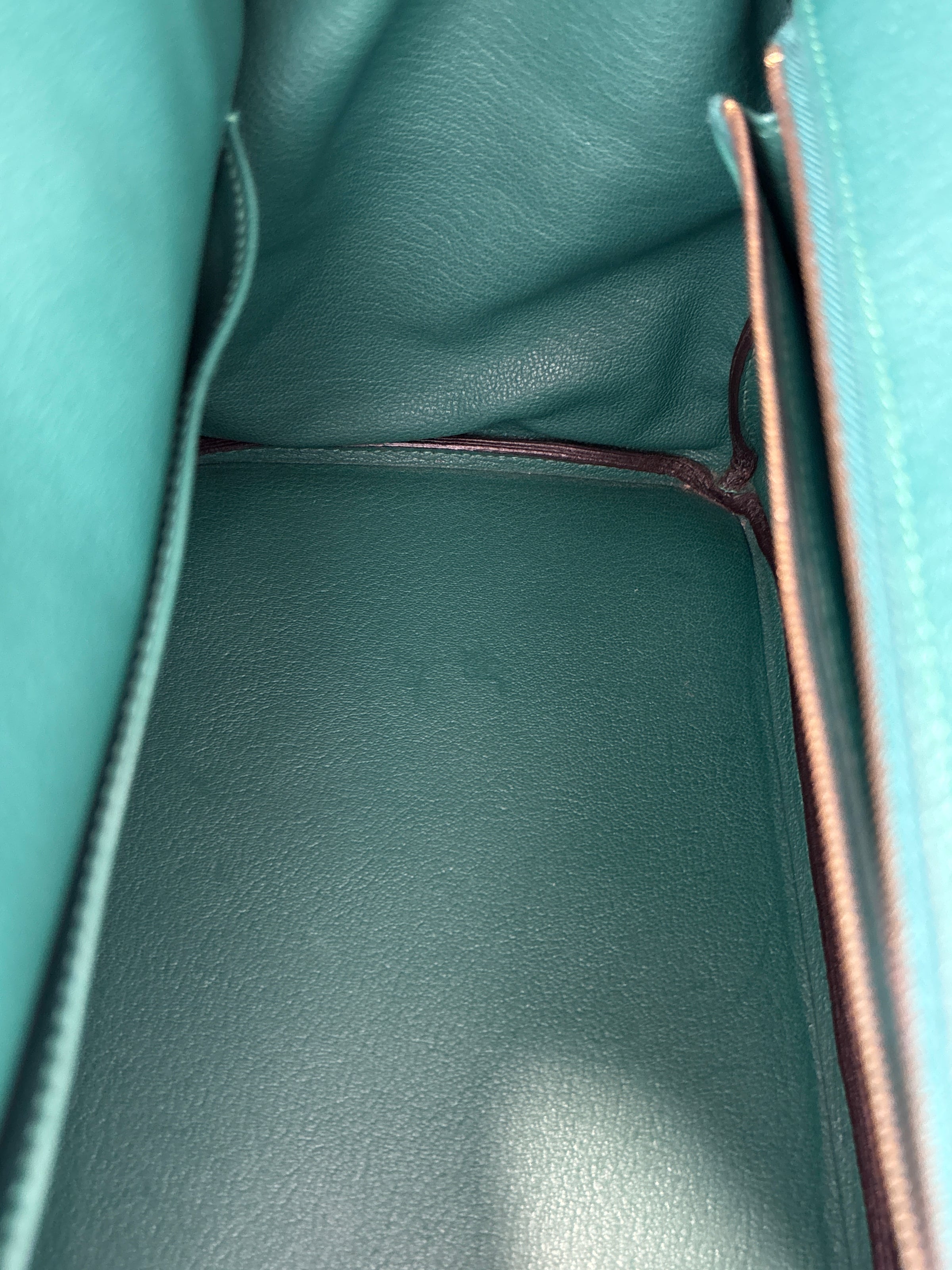Birkin 35 Malachite Green Togo GHW