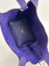 Picotin 18 Iris Clemence Leather PHW