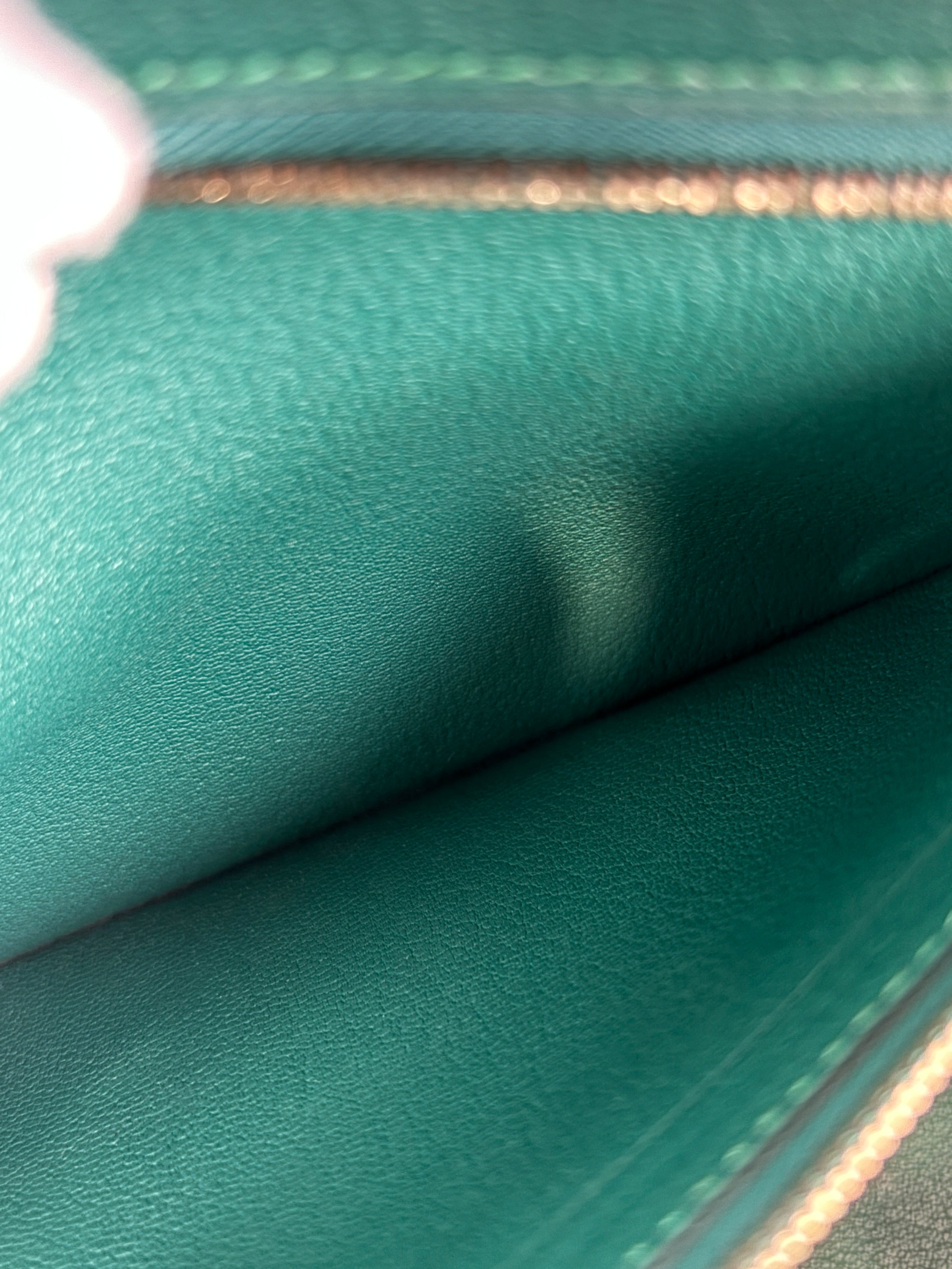 Birkin 35 Malachite Green Togo GHW